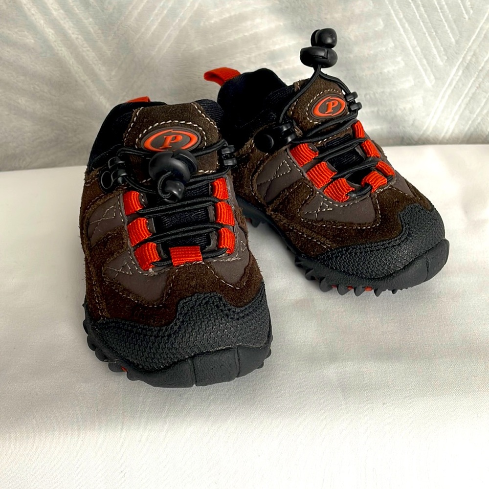 Place Boy’s Toddler Shoes Size 3 Brown Orange VGUC